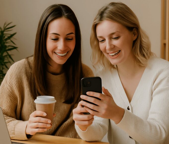 odporúčací program medzi priateľkami