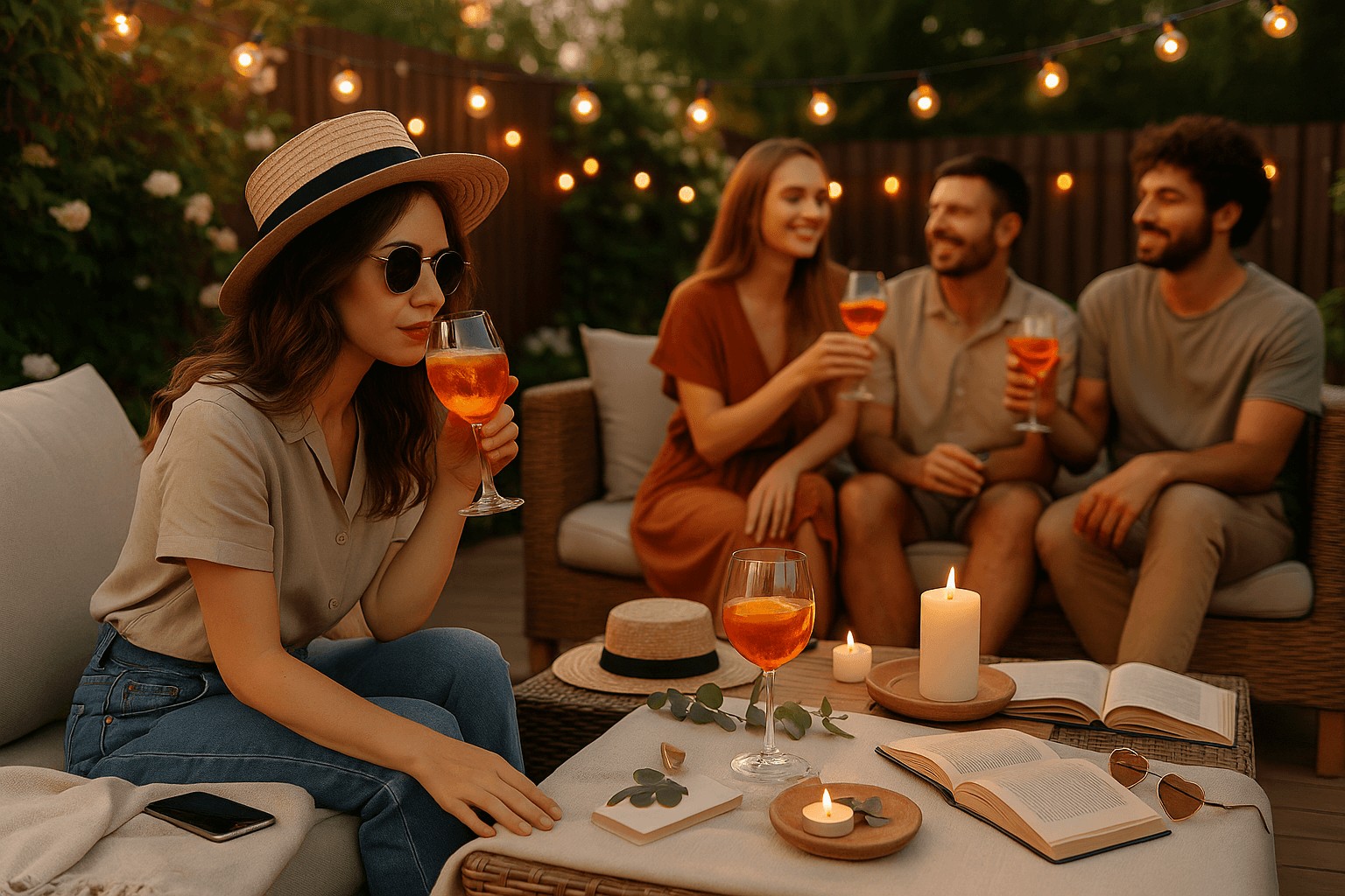 Štýlové letné chvíle